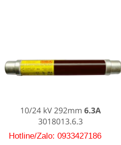 Chì ống Trung Thế 6.3a 24kv 3000613.6.3 Siba