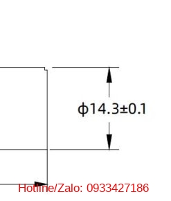 Cầu Chì Dc 1500v Dc Holly 14x51mm